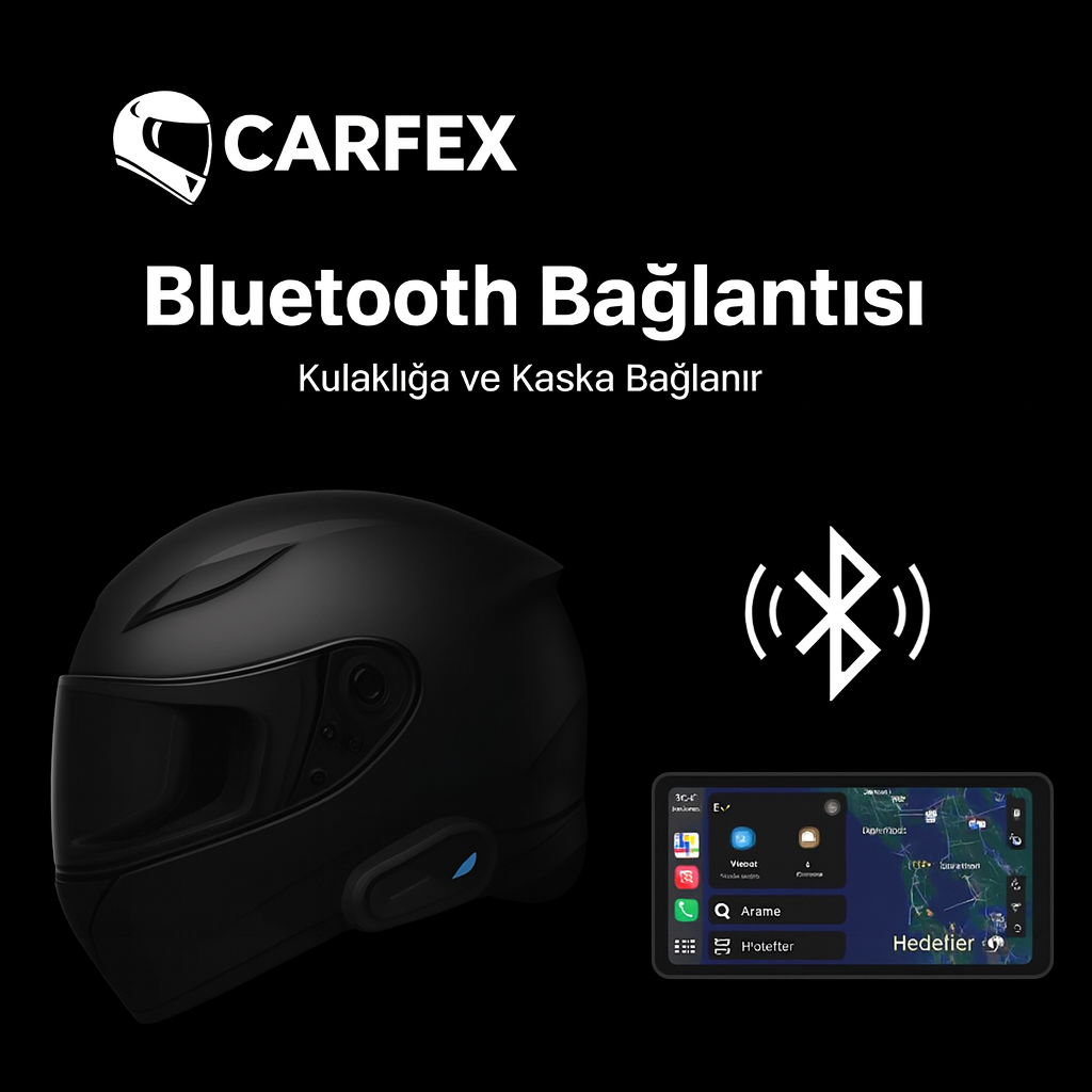 Carfex Motosiklet Carplay