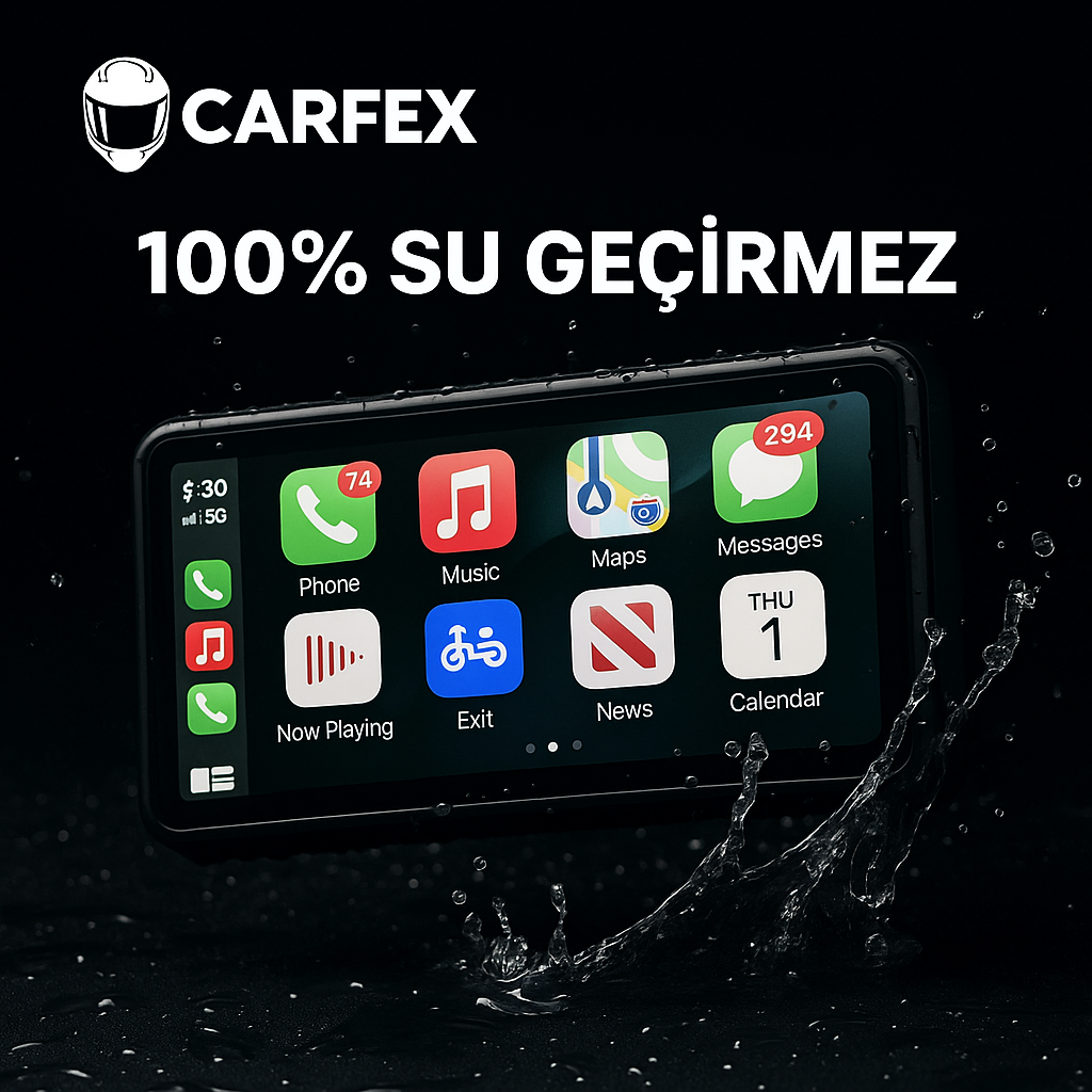 Carfex Motosiklet Carplay